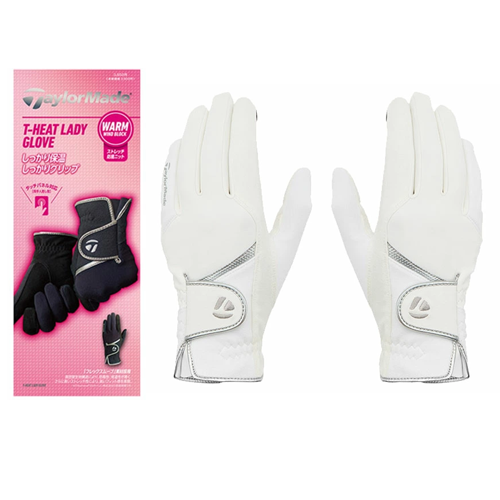 TaylorMade TL610女防風保暖手套(白)#20637